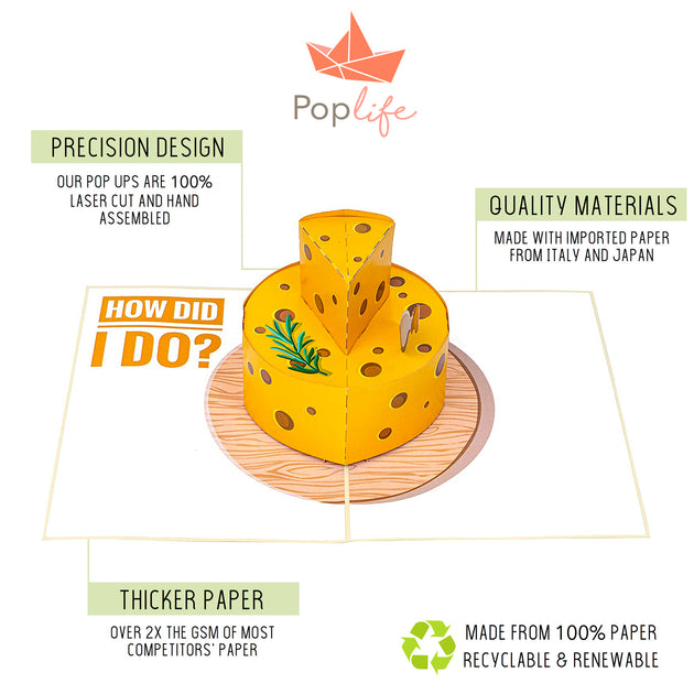 Cheesy Pop Up Card – PopLife