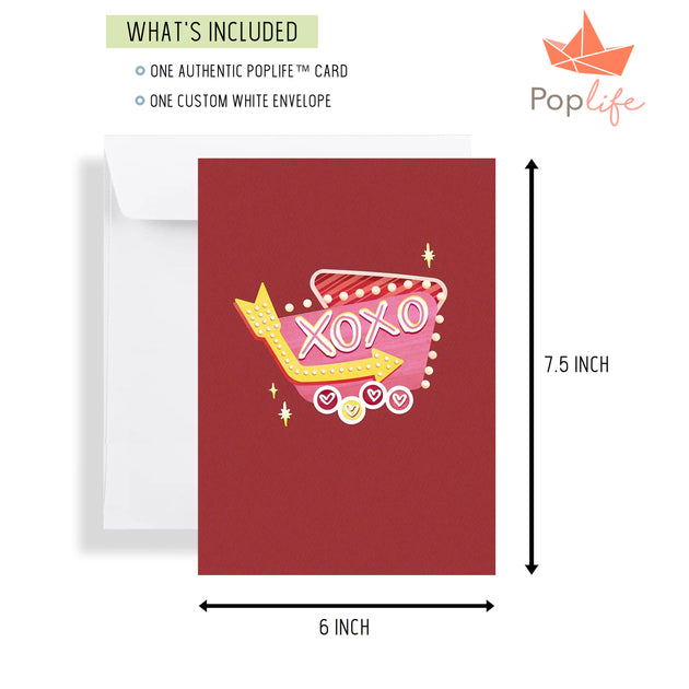 PopLife Valentine's Jackpot Pop Up Card