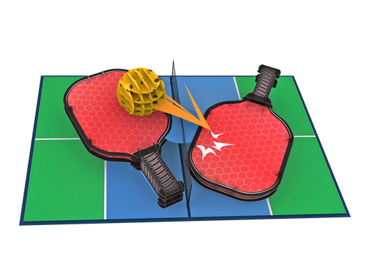 Pickleball Pop Up Card