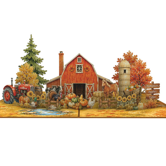 Autumn Harvest Pop Up Card