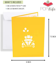 Yellow Bug Pop Up Card