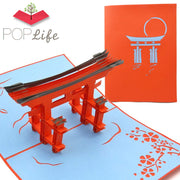PopLife Torii Japan Gate Pop Up Card