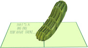 Naughty Pickle Pop Up Card