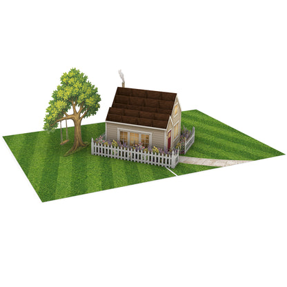 Family House Pop Up Card