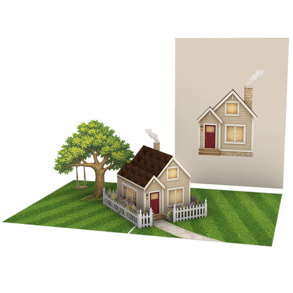 Family House Pop Up Card