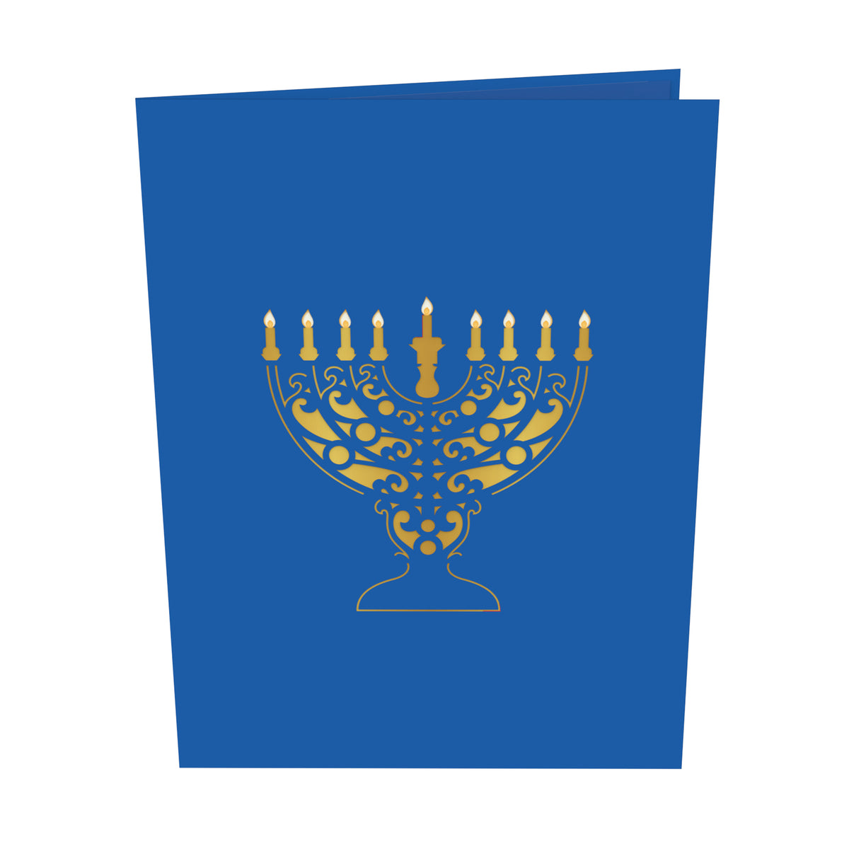 Hanukkah Menorah Pop Up Card