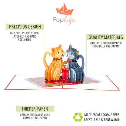 Love Kitties Pop Up Card