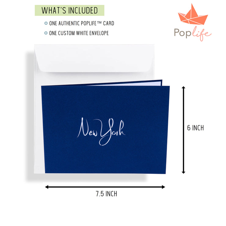 Statue of Liberty Pop Up Card
