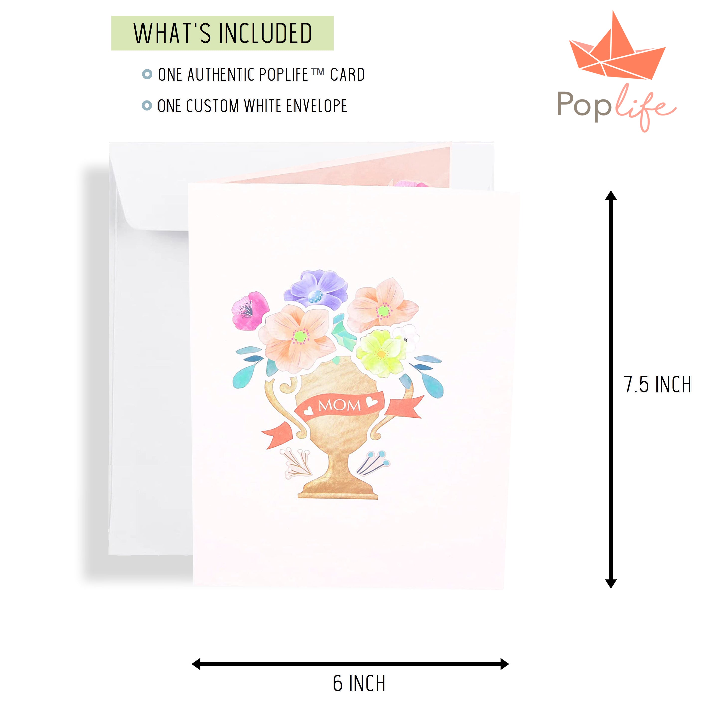 'Best Mom Ever' Pop Up Card