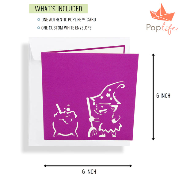 Halloween Cauldron Pop Up Card