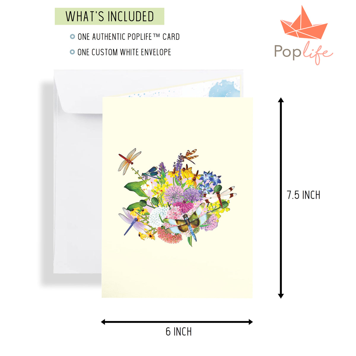 Dragonflies Pop Up Card