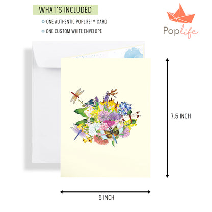 Dragonflies Pop Up Card