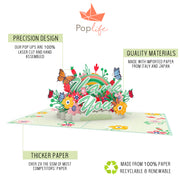 Thank You Rainbow Pop Up Card