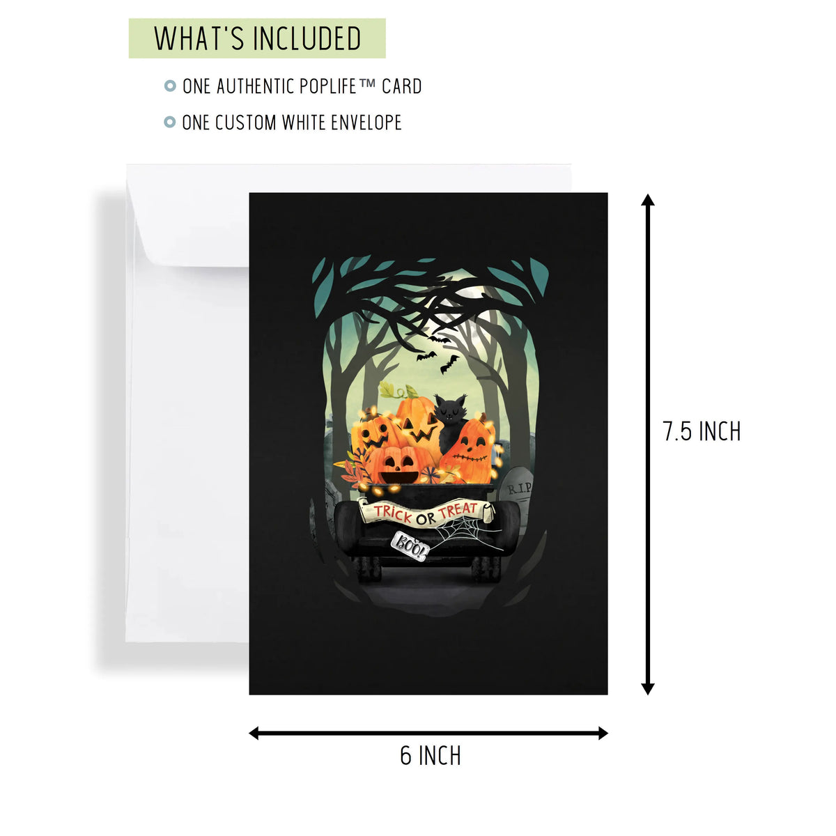 Pumpkin Truck Pop Up Card