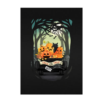 Pumpkin Truck Pop Up Card