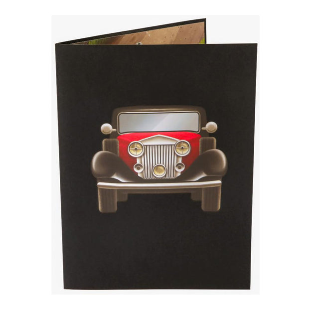 Classic Automobile Pop Up Card