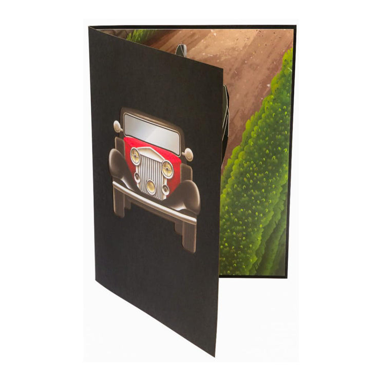 Classic Automobile Pop Up Card