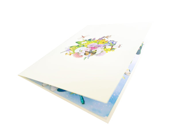 Dragonflies Pop Up Card