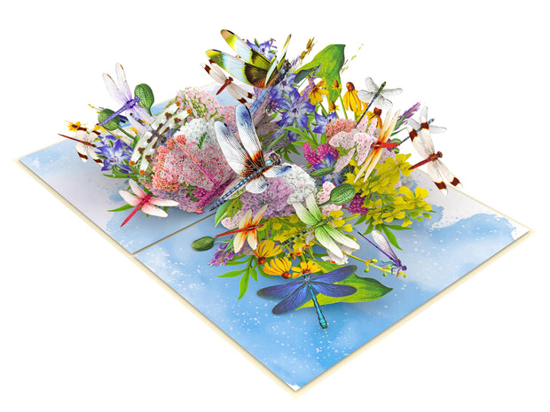 Dragonflies Pop Up Card