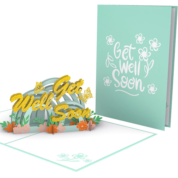 Get Well Soon Pop Up Card