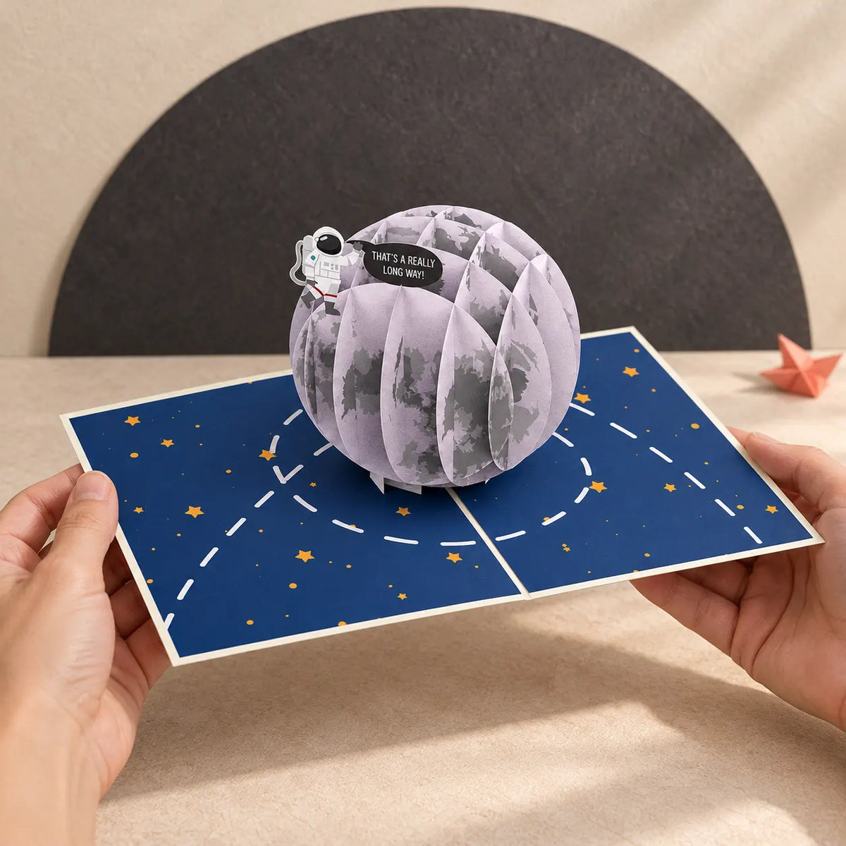 Love You to the MOON and Back Pop Up Card