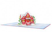 Home for Christmas Pop Up Card