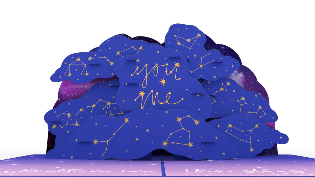 Written in the Stars Pop Up Card