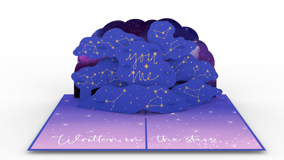 Written in the Stars Pop Up Card