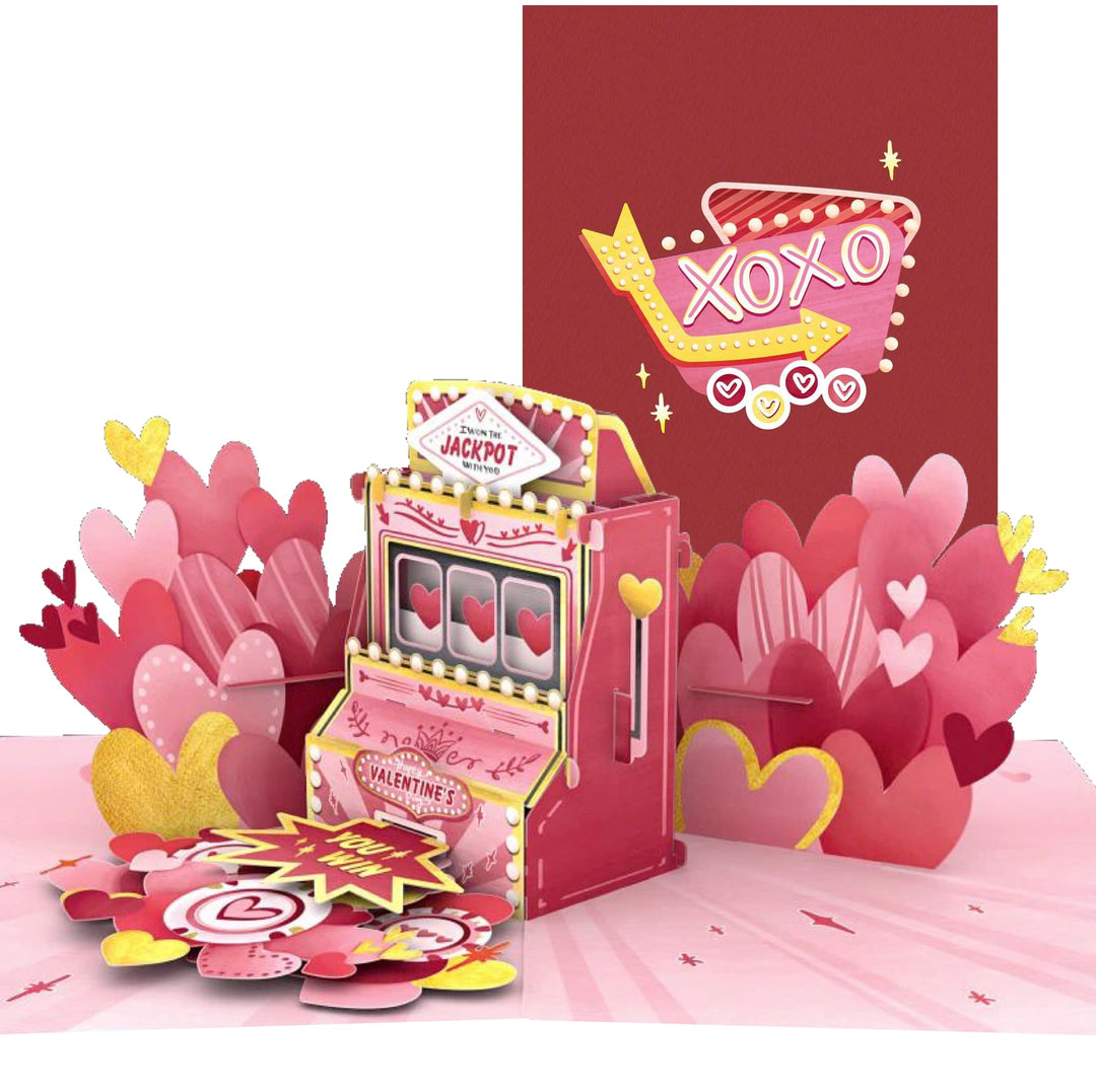 PopLife Valentine's Jackpot Pop Up Card