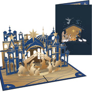 Nativity Scene Pop Up Card