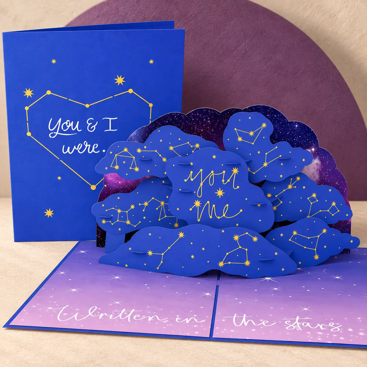 Written in the Stars Pop Up Card
