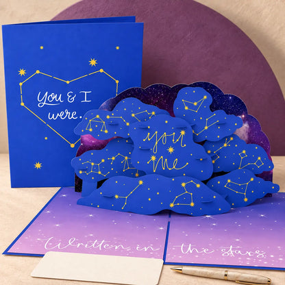 Written in the Stars Pop Up Card