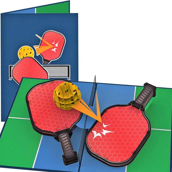 Pickleball Pop Up Card