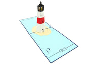Lighthouse Island Pop Up Card
