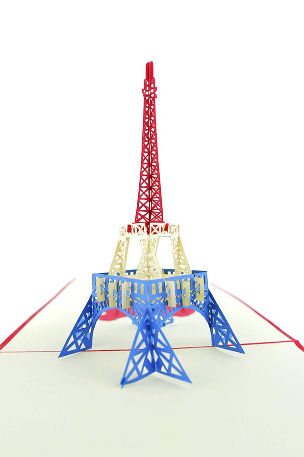 PopLife Pop-Up Card features Paris Eifel Towel