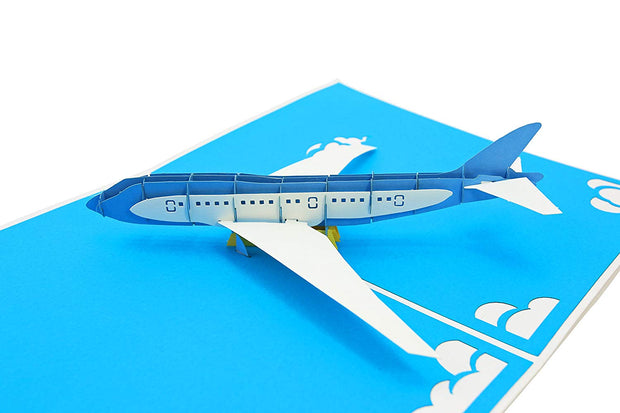 Jet Airplane Pop Up Card