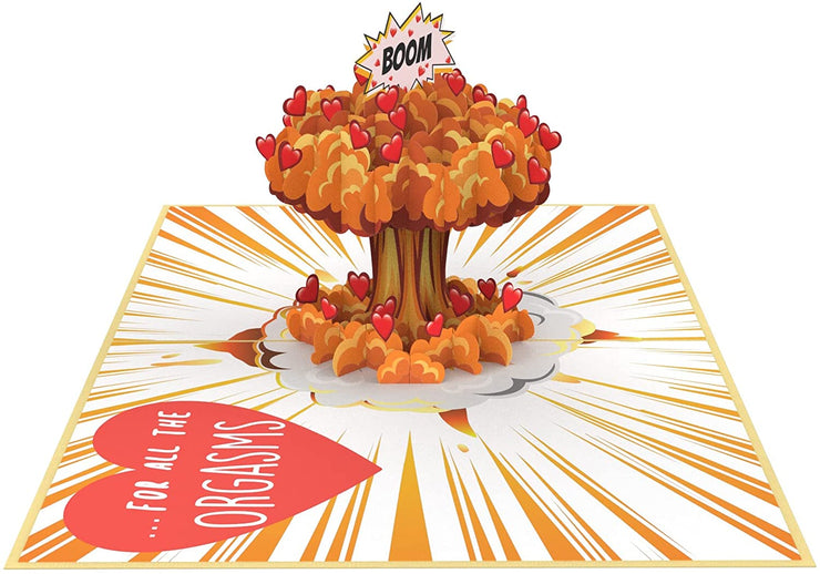 Love Explosion Pop Up Card