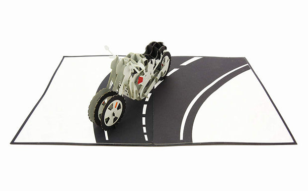 Motorcycle Pop up Card