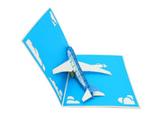 Jet Airplane Pop Up Card