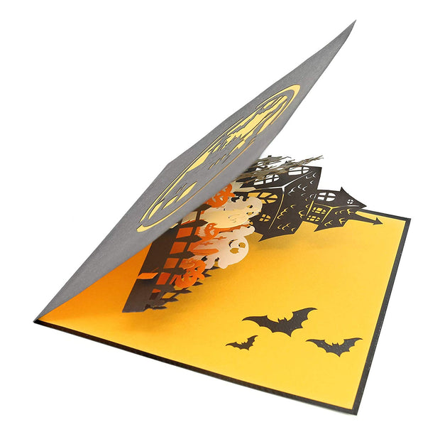 Haunted House Halloween Pop Up Card