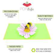Honey Bee Pop Up Card