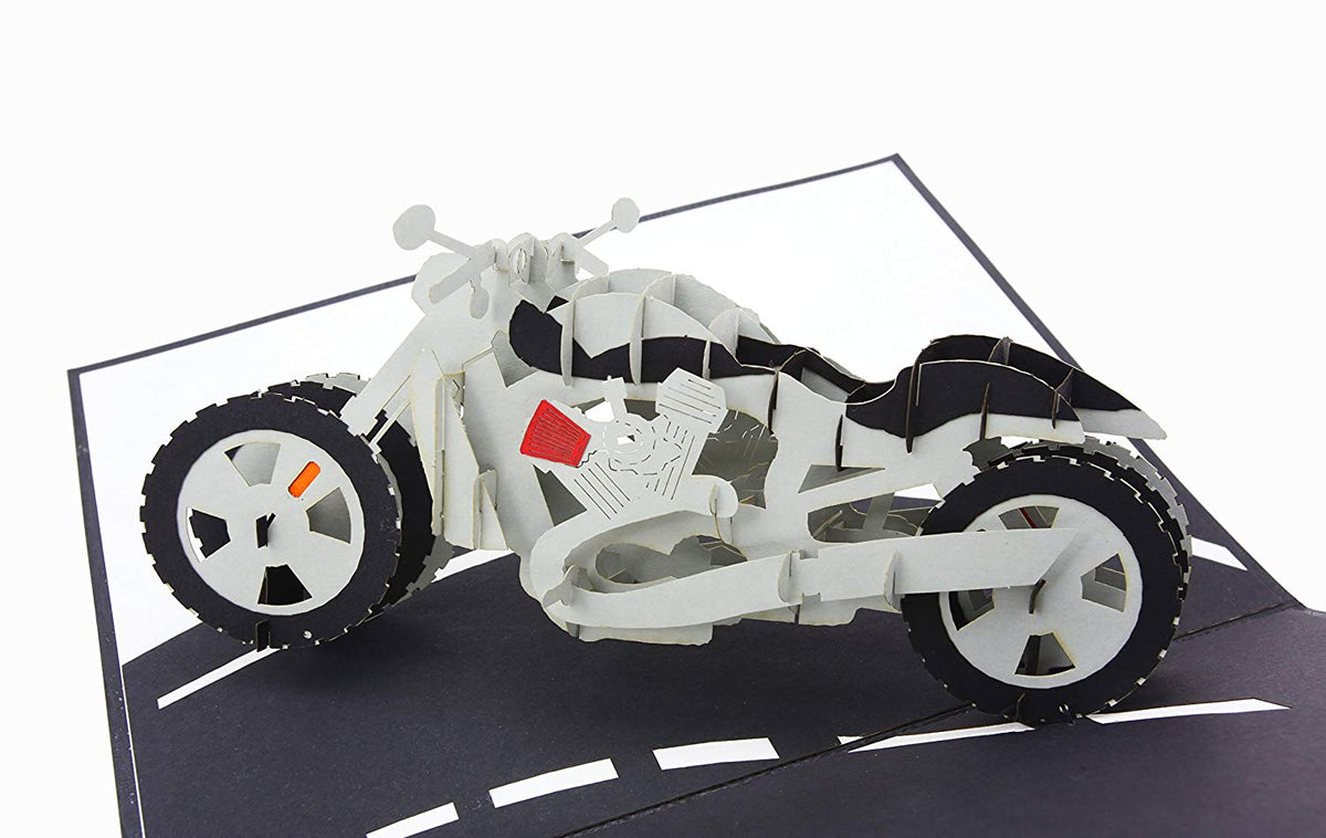 Motorcycle Pop up Card