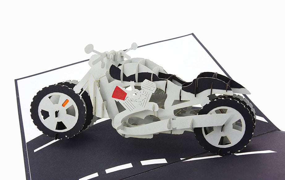 Motorcycle Pop up Card