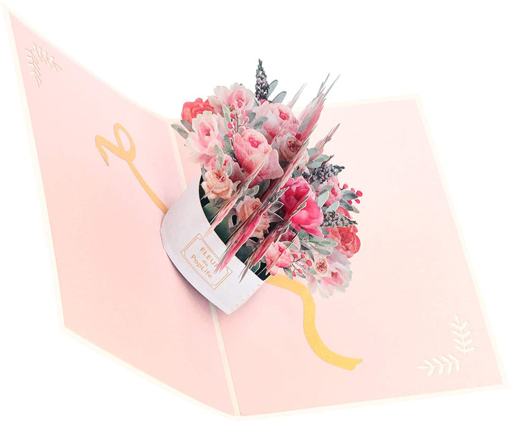 Luxe Flower Box Pop Up Card