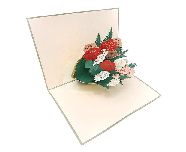 Flower Basket Pop Up Card