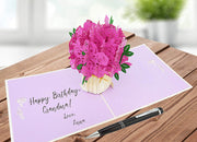 PopLife Pink Rose Bouquet is Perfect For Mother's Day, Grandma's or Birthdays. 