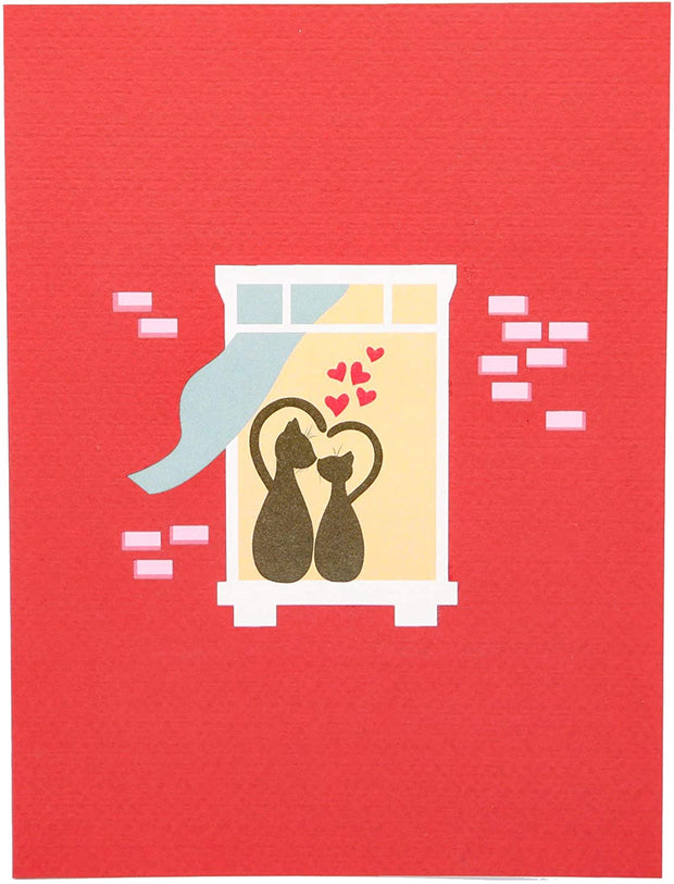 Love Kitties Pop Up Card