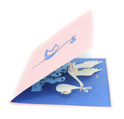 Stork and Baby Pop Up Card