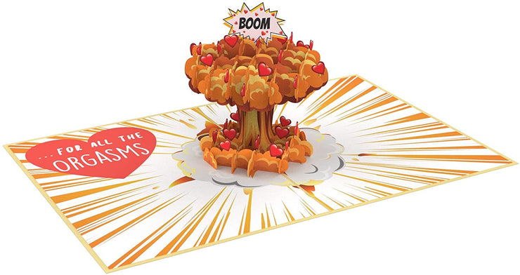 Love Explosion Pop Up Card