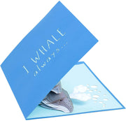 Humpback Whale and Baby Pop Up Card